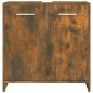 vidaXL Badschrank Räuchereiche 60x33x60 cm Holzwerkstoff vidaXL Badschrank Räuchereiche 60x33x60 cm Holzwerkstoff
