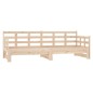 vidaXL Tagesbett Ausziehbar Massivholz Kiefer 2x(90x190) cm vidaXL Tagesbett Ausziehbar Massivholz Kiefer 2x(90x190) cm