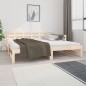 vidaXL Tagesbett Ausziehbar Massivholz Kiefer 2x(90x190) cm vidaXL Tagesbett Ausziehbar Massivholz Kiefer 2x(90x190) cm