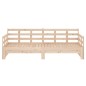 vidaXL Tagesbett Ausziehbar Massivholz Kiefer 2x(90x190) cm vidaXL Tagesbett Ausziehbar Massivholz Kiefer 2x(90x190) cm