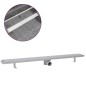 vidaXL Gerade Duschrinne Blasen 1030x140 mm Edelstahl vidaXL Gerade Duschrinne Blasen 1030x140 mm Edelstahl