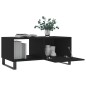vidaXL Couchtisch Schwarz 90x50x40 cm Holzwerkstoff vidaXL Couchtisch Schwarz 90x50x40 cm Holzwerkstoff