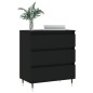 vidaXL Sideboard Schwarz 60x35x70 cm Holzwerkstoff vidaXL Sideboard Schwarz 60x35x70 cm Holzwerkstoff