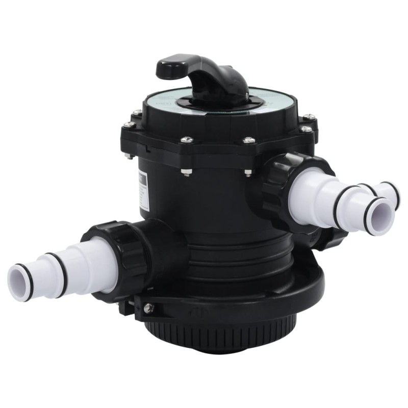 vidaXL Mehrwegeventil für Sandfilter ABS 1,5 " 6-Wege vidaXL Mehrwegeventil für Sandfilter ABS 1,5 " 6-Wege