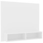 vidaXL TV-Wandschrank Weiß 102x23,5x90 cm Holzwerkstoff vidaXL TV-Wandschrank Weiß 102x23,5x90 cm Holzwerkstoff