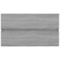 vidaXL Waschbeckenschrank Grau Sonoma 80x38,5x45 cm Holzwerkstoff vidaXL Waschbeckenschrank Grau Sonoma 80x38,5x45 cm Holzwerkstoff