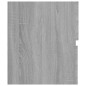 vidaXL Waschbeckenschrank Grau Sonoma 80x38,5x45 cm Holzwerkstoff vidaXL Waschbeckenschrank Grau Sonoma 80x38,5x45 cm Holzwerkstoff