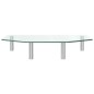 vidaXL Monitorständer 45x26x8,6 cm Transparent Glas vidaXL Monitorständer 45x26x8,6 cm Transparent Glas
