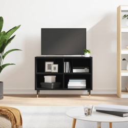 vidaXL TV-Schrank Schwarz 69,5x30x50 cm Holzwerkstoff