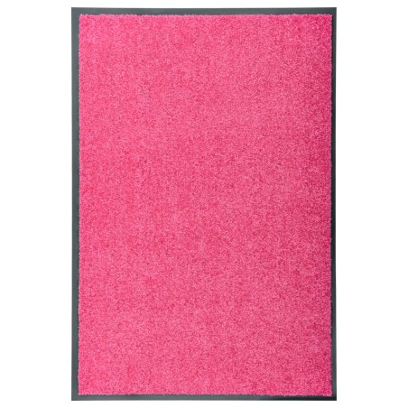 vidaXL Fußmatte Waschbar Rosa 60x90 cm 