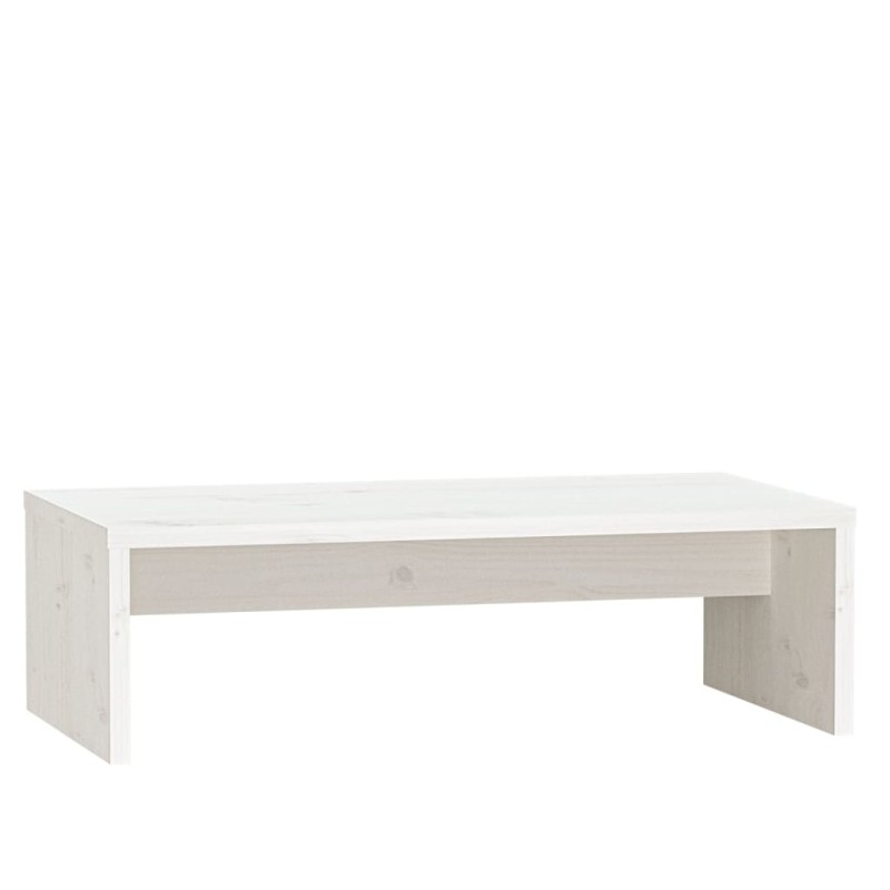vidaXL Monitorständer Weiß 50x27x15 cm Massivholz Kiefer vidaXL Monitorständer Weiß 50x27x15 cm Massivholz Kiefer