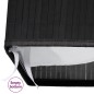 vidaXL Bambus-Wäschekorb mit 2 Fächern Schwarz 72 L vidaXL Bambus-Wäschekorb mit 2 Fächern Schwarz 72 L