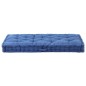 Palettenkissen Baumwolle 120×80×10 cm Hellblau Palettenkissen Baumwolle 120×80×10 cm Hellblau