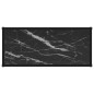 vidaXL Konsolentisch Schwarz 80x35x75 cm Hartglas vidaXL Konsolentisch Schwarz 80x35x75 cm Hartglas