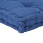 Palettenkissen Baumwolle 120×80×10 cm Hellblau Palettenkissen Baumwolle 120×80×10 cm Hellblau