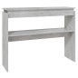 vidaXL Konsolentisch Betongrau 102x30x80 cm Holzwerkstoff vidaXL Konsolentisch Betongrau 102x30x80 cm Holzwerkstoff