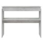 vidaXL Konsolentisch Betongrau 102x30x80 cm Holzwerkstoff vidaXL Konsolentisch Betongrau 102x30x80 cm Holzwerkstoff