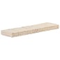 Palettenkissen Baumwolle 120×40×7 cm Beige Palettenkissen Baumwolle 120×40×7 cm Beige