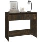 vidaXL Konsolentisch Räuchereiche 89x41x76,5 cm Holzwerkstoff vidaXL Konsolentisch Räuchereiche 89x41x76,5 cm Holzwerkstoff