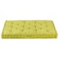vidaXL Palettenkissen Baumwolle 120×80×10 cm Grün vidaXL Palettenkissen Baumwolle 120×80×10 cm Grün