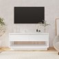 vidaXL TV-Schrank Weiß 102x41x44 cm Holzwerkstoff vidaXL TV-Schrank Weiß 102x41x44 cm Holzwerkstoff