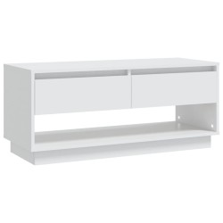 vidaXL TV-Schrank Weiß 102x41x44 cm Holzwerkstoff