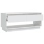 vidaXL TV-Schrank Weiß 102x41x44 cm Holzwerkstoff vidaXL TV-Schrank Weiß 102x41x44 cm Holzwerkstoff