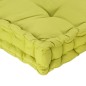 vidaXL Palettenkissen Baumwolle 120×80×10 cm Grün vidaXL Palettenkissen Baumwolle 120×80×10 cm Grün