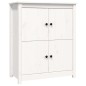 vidaXL Sideboard Weiß 83x41,5x100 cm Massivholz Kiefer vidaXL Sideboard Weiß 83x41,5x100 cm Massivholz Kiefer