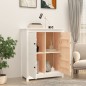 vidaXL Sideboard Weiß 83x41,5x100 cm Massivholz Kiefer vidaXL Sideboard Weiß 83x41,5x100 cm Massivholz Kiefer