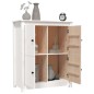 vidaXL Sideboard Weiß 83x41,5x100 cm Massivholz Kiefer vidaXL Sideboard Weiß 83x41,5x100 cm Massivholz Kiefer