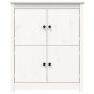 vidaXL Sideboard Weiß 83x41,5x100 cm Massivholz Kiefer vidaXL Sideboard Weiß 83x41,5x100 cm Massivholz Kiefer