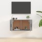 vidaXL TV-Wandschrank Grau Sonoma 80x34,5x40 cm vidaXL TV-Wandschrank Grau Sonoma 80x34,5x40 cm