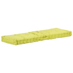 Palettenkissen Baumwolle 120×40×7 cm Grün