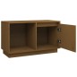 vidaXL TV-Schrank Honigbraun 74x35x44 cm Massivholz Kiefer vidaXL TV-Schrank Honigbraun 74x35x44 cm Massivholz Kiefer