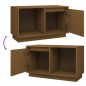 vidaXL TV-Schrank Honigbraun 74x35x44 cm Massivholz Kiefer vidaXL TV-Schrank Honigbraun 74x35x44 cm Massivholz Kiefer