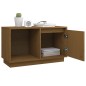 vidaXL TV-Schrank Honigbraun 74x35x44 cm Massivholz Kiefer vidaXL TV-Schrank Honigbraun 74x35x44 cm Massivholz Kiefer