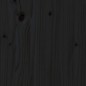 vidaXL Massivholzbett Schwarz 120x190 cm vidaXL Massivholzbett Schwarz 120x190 cm