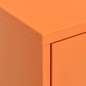 vidaXL Lagerschrank Orange 80x35x101,5 cm Stahl vidaXL Lagerschrank Orange 80x35x101,5 cm Stahl