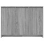 vidaXL Sideboard Sonoma-Eiche Grau 102x33x75 cm Holzwerkstoff vidaXL Sideboard Sonoma-Eiche Grau 102x33x75 cm Holzwerkstoff