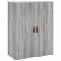 Highboard Grau Sonoma 69,5x34x180 cm Holzwerkstoff Highboard Grau Sonoma 69,5x34x180 cm Holzwerkstoff