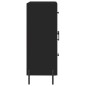 vidaXL Sideboard Schwarz 69,5x34x90 cm Holzwerkstoff vidaXL Sideboard Schwarz 69,5x34x90 cm Holzwerkstoff