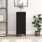 vidaXL Sideboard Schwarz 34,5x34x90 cm Holzwerkstoff vidaXL Sideboard Schwarz 34,5x34x90 cm Holzwerkstoff