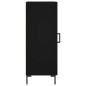vidaXL Sideboard Schwarz 34,5x34x90 cm Holzwerkstoff vidaXL Sideboard Schwarz 34,5x34x90 cm Holzwerkstoff