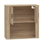 vidaXL Wandschrank Sonoma-Eiche 80x33x80 cm Holzwerkstoff vidaXL Wandschrank Sonoma-Eiche 80x33x80 cm Holzwerkstoff