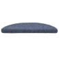 vidaXL 15 Stk. Selbstklebende Treppenmatten Nadelvlies 56x17x3cm Blau vidaXL 15 Stk. Selbstklebende Treppenmatten Nadelvlies 56x17x3cm Blau