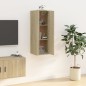vidaXL TV-Wandschrank Sonoma-Eiche 40x34,5x100 cm vidaXL TV-Wandschrank Sonoma-Eiche 40x34,5x100 cm