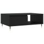 vidaXL Couchtisch Schwarz 90x60x35 cm Holzwerkstoff vidaXL Couchtisch Schwarz 90x60x35 cm Holzwerkstoff