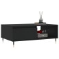 vidaXL Couchtisch Schwarz 90x60x35 cm Holzwerkstoff vidaXL Couchtisch Schwarz 90x60x35 cm Holzwerkstoff