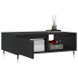 vidaXL Couchtisch Schwarz 90x60x35 cm Holzwerkstoff vidaXL Couchtisch Schwarz 90x60x35 cm Holzwerkstoff